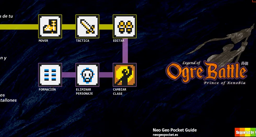 Comandos ogre battle xenobia
