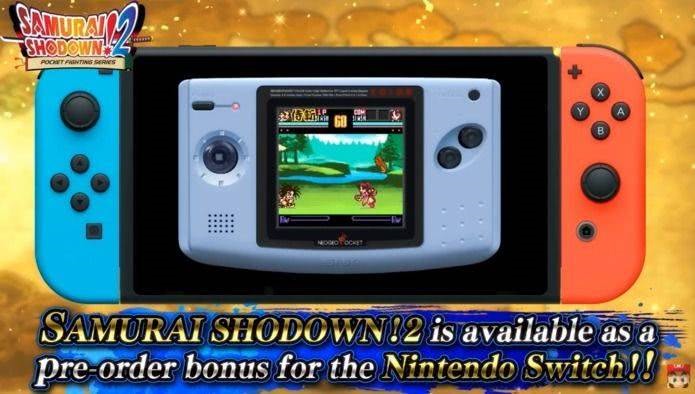 Samurai Shodown para Switch saldrá a principios de 2020 y llevara de regalo el Samurai Shodown 2! de Neo Geo Pocket